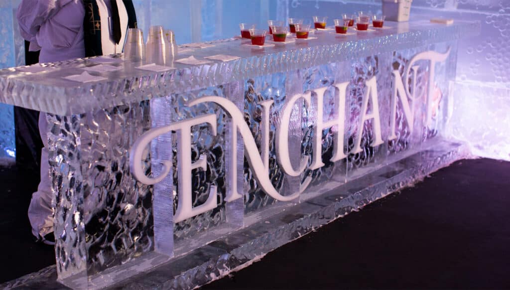 Ice Lab Dazzles Event Goers with Amazing Displays of Fantastic Ice Art Ice Lab