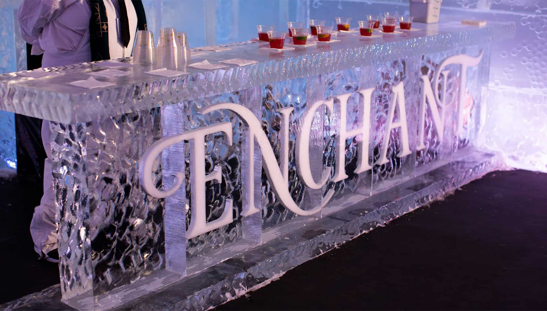 Ice Lab Dazzles Event Goers with Amazing Displays of Fantastic Ice Art